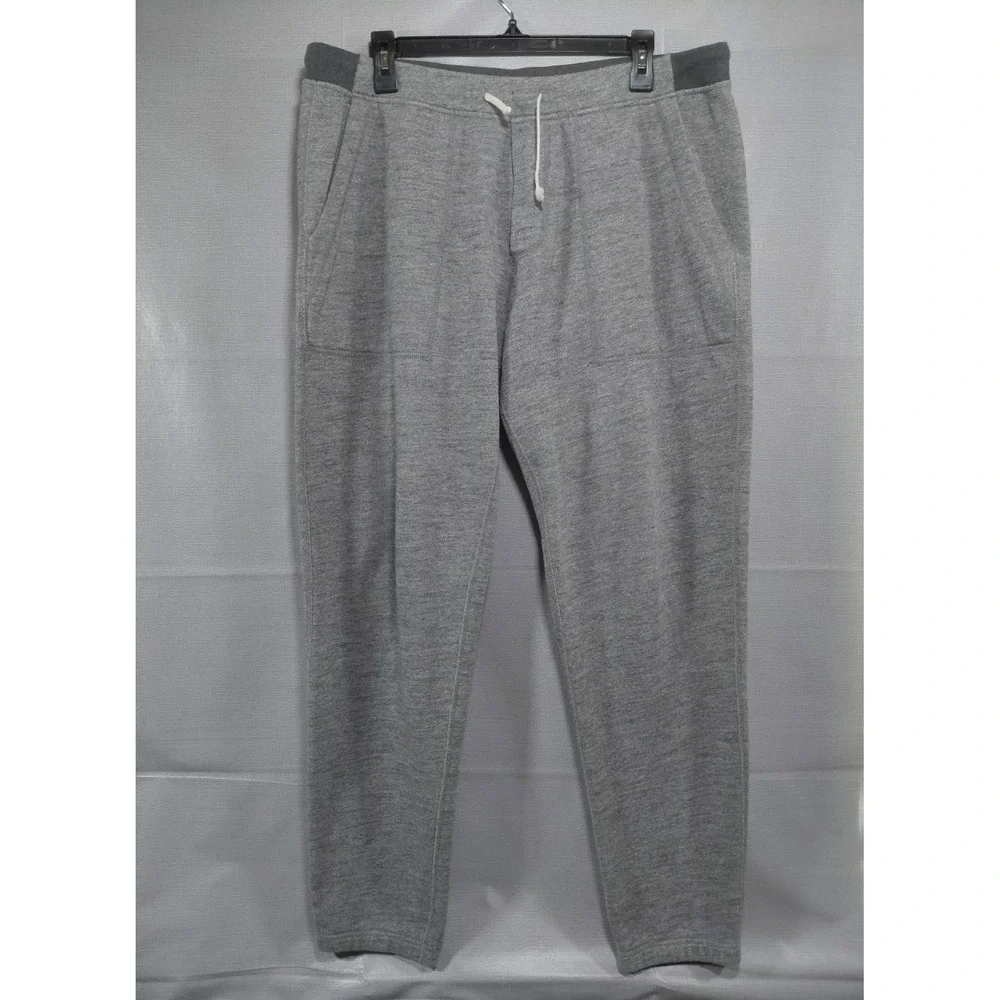 J.‎ Crew Knit Goods Sweat Pants Men's LT Slim Gray Casual Comfort Athleisure